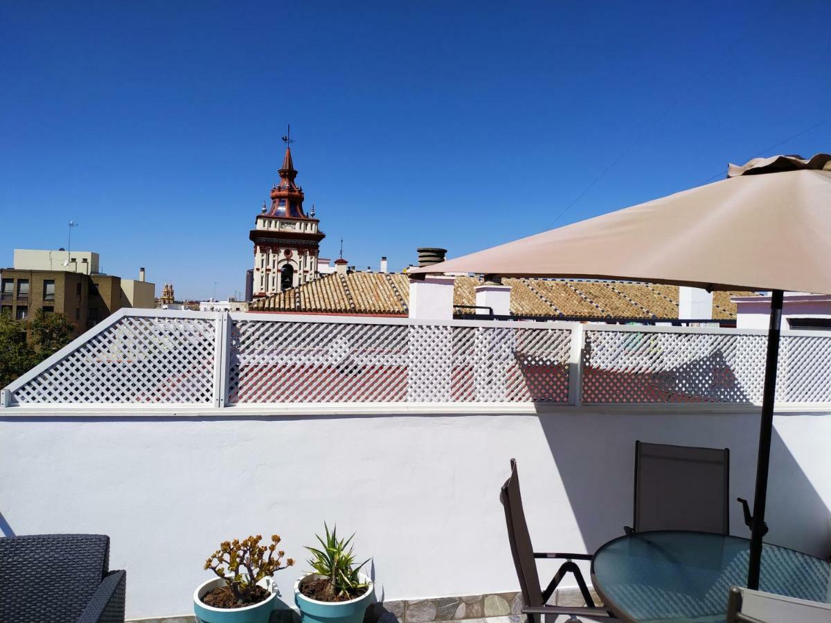 Charming Terrace - Sunny Chill Out Terrace Apartment Sevilla Bagian luar foto